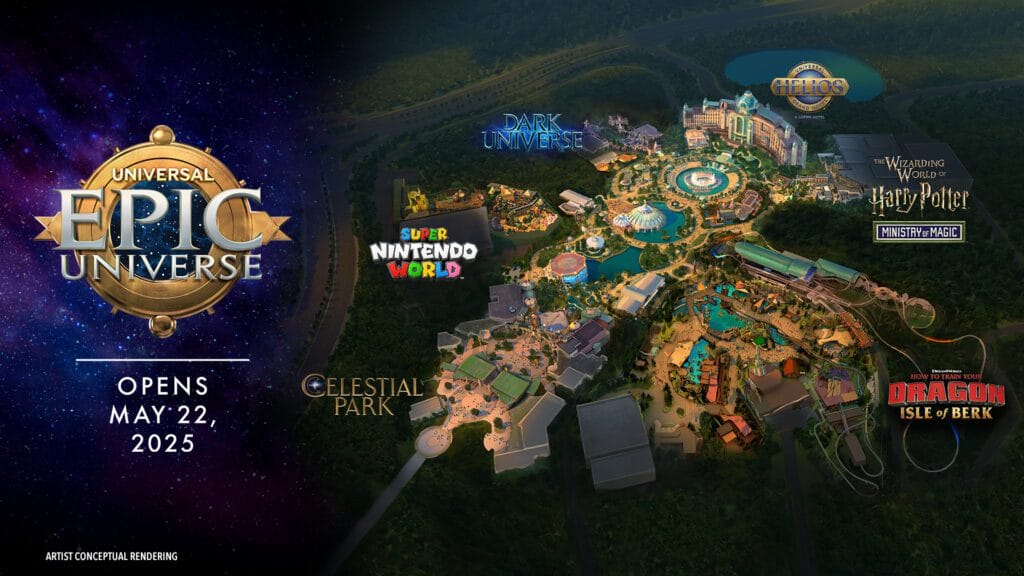 Epic Universe Map