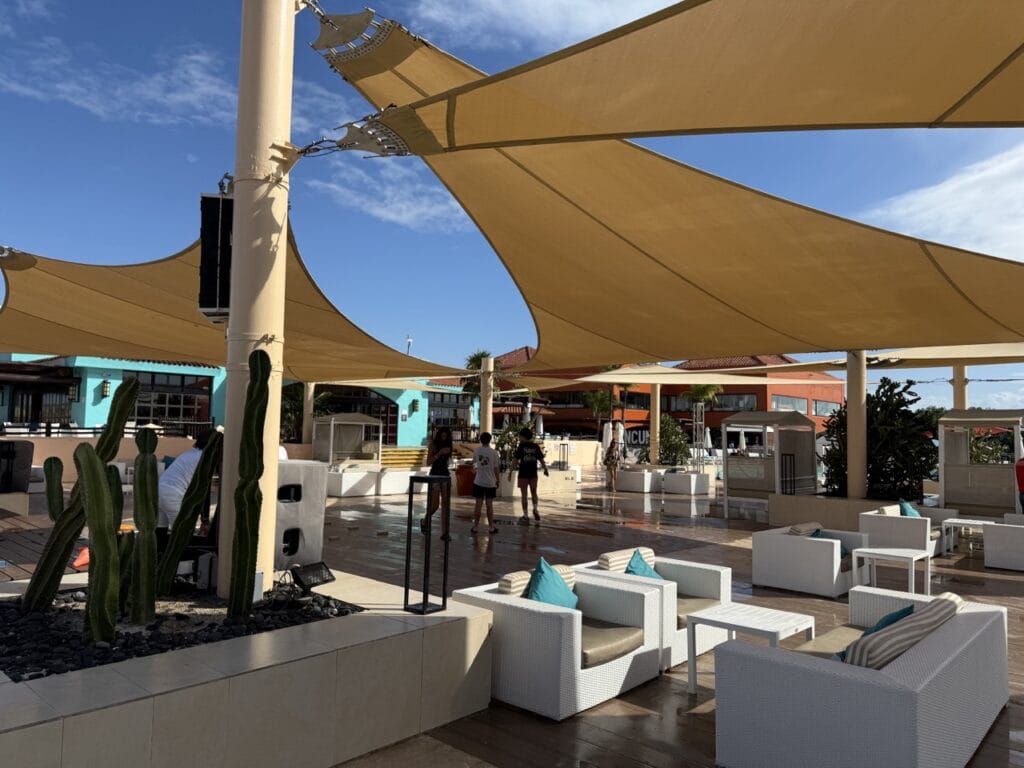 Main pool area at Club Med Cancun