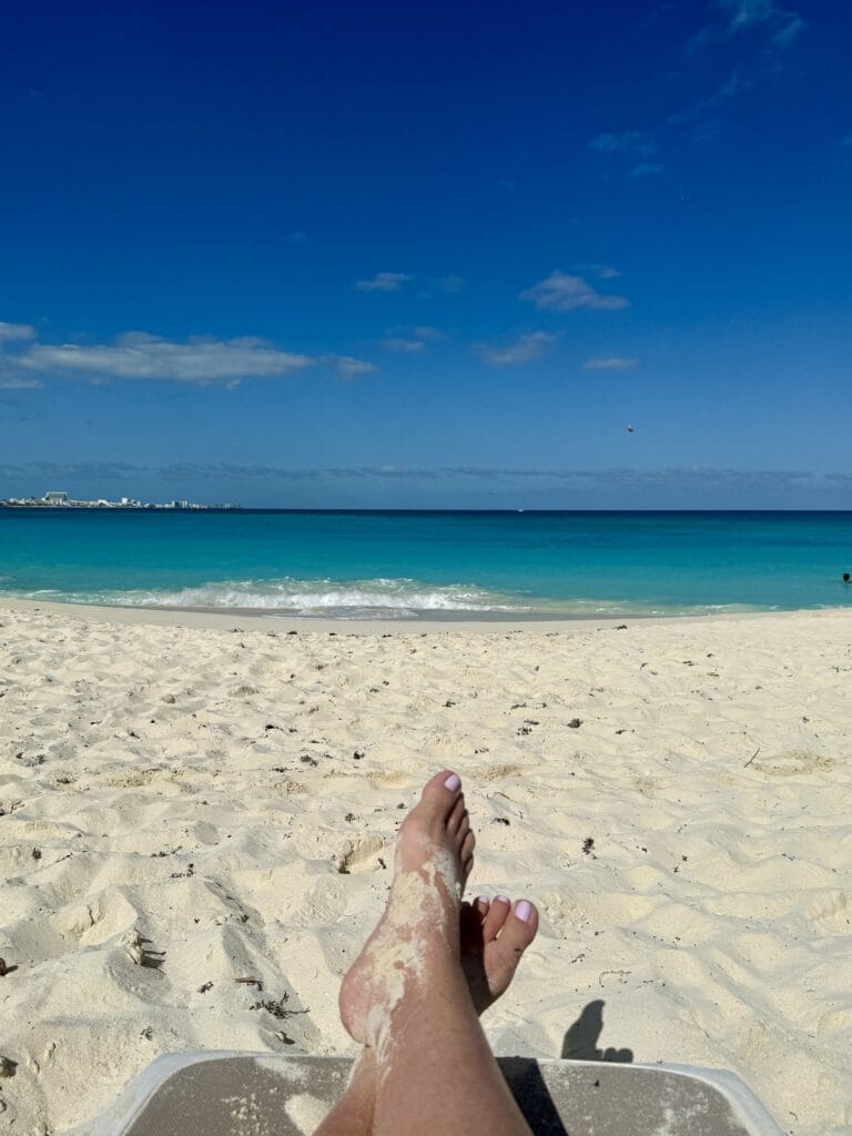 Life on the beach at Club Med Cancun