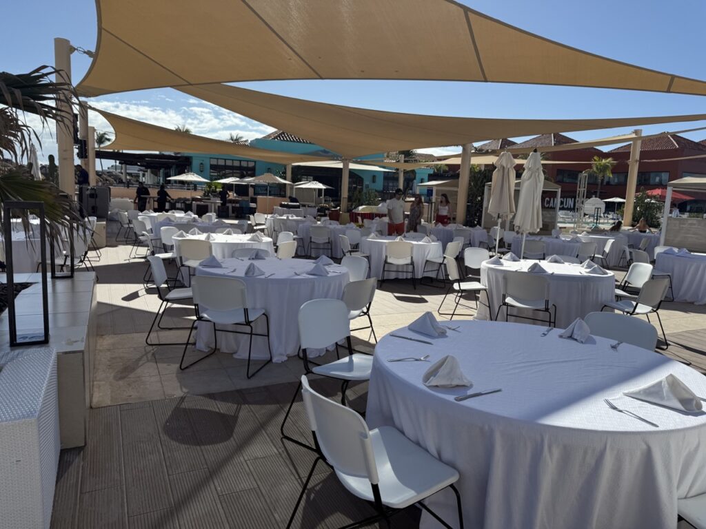 Specialty lunch at Club Med Cancun